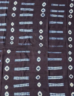 Tissu africain Bogolan fait main - 152 x 115 cm
