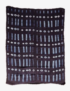 Tissu africain Bogolan fait main - 152 x 115 cm