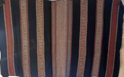 Tissu berbère Tenture Tapis Dessus de lit Années 50