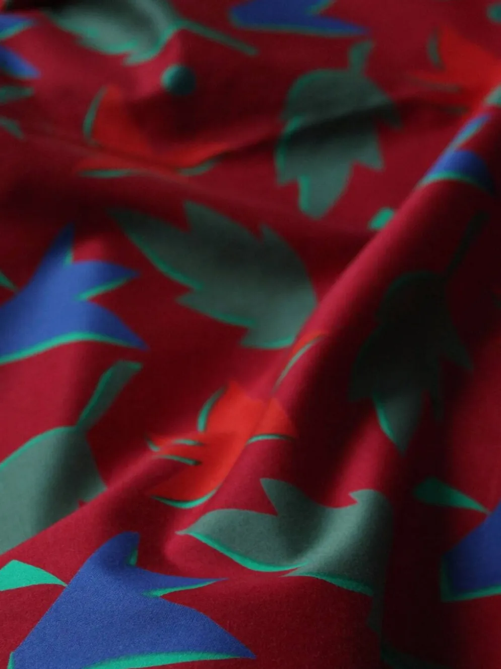 Tissu en coton Heikki Orvola "Calypso" 1,47x1,90m, pour Marimekko, 1987