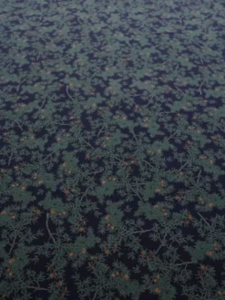 Tissu en coton vintage finlandais « Nummi » de Kristina Isola, 1,40 m x 2,12 m