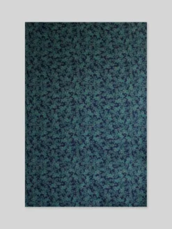 Tissu en coton vintage finlandais « Nummi » de Kristina Isola, 1,40 m x 2,12 m