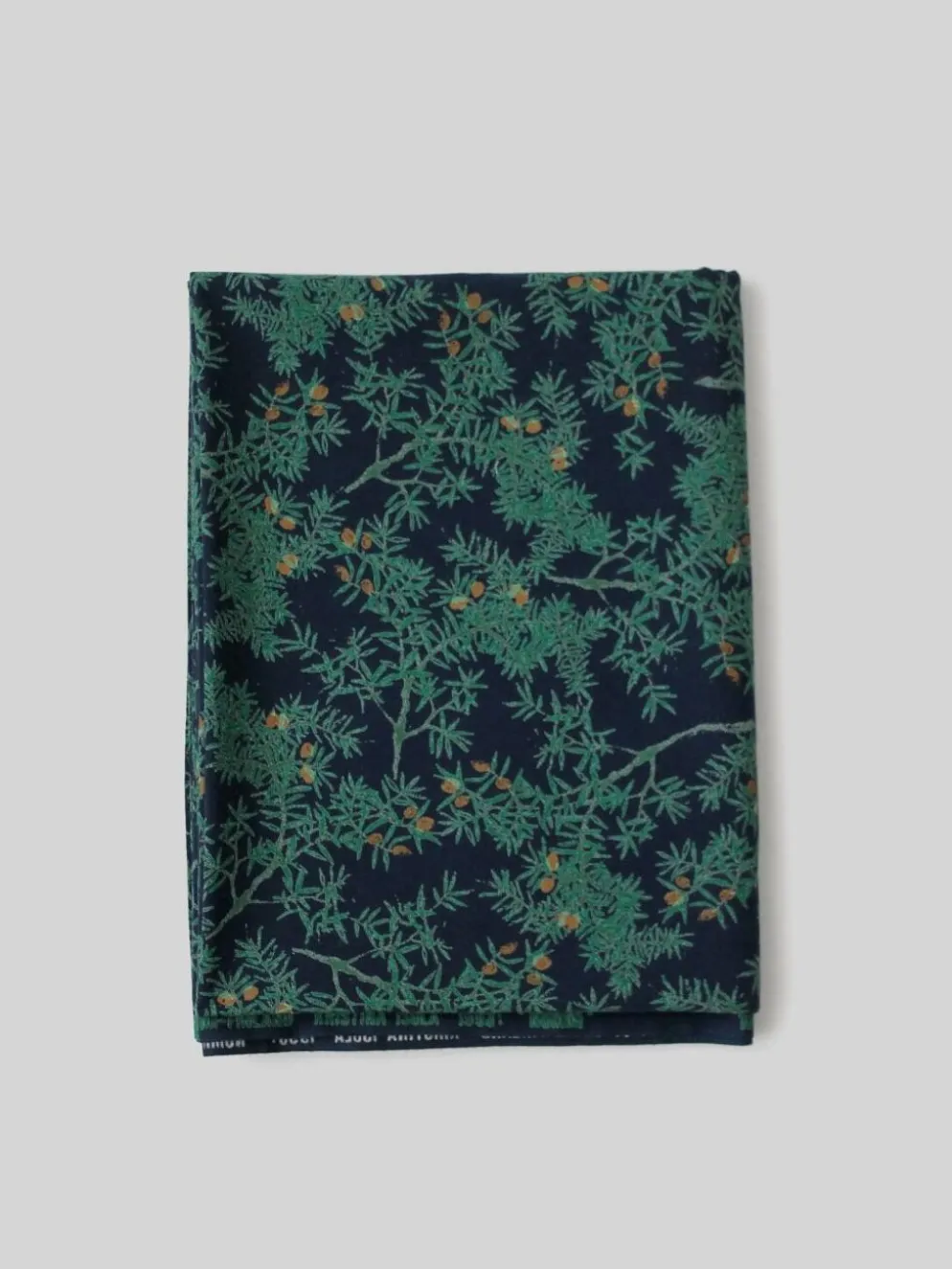 Tissu en coton vintage finlandais « Nummi » de Kristina Isola, 1,40 m x 2,12 m
