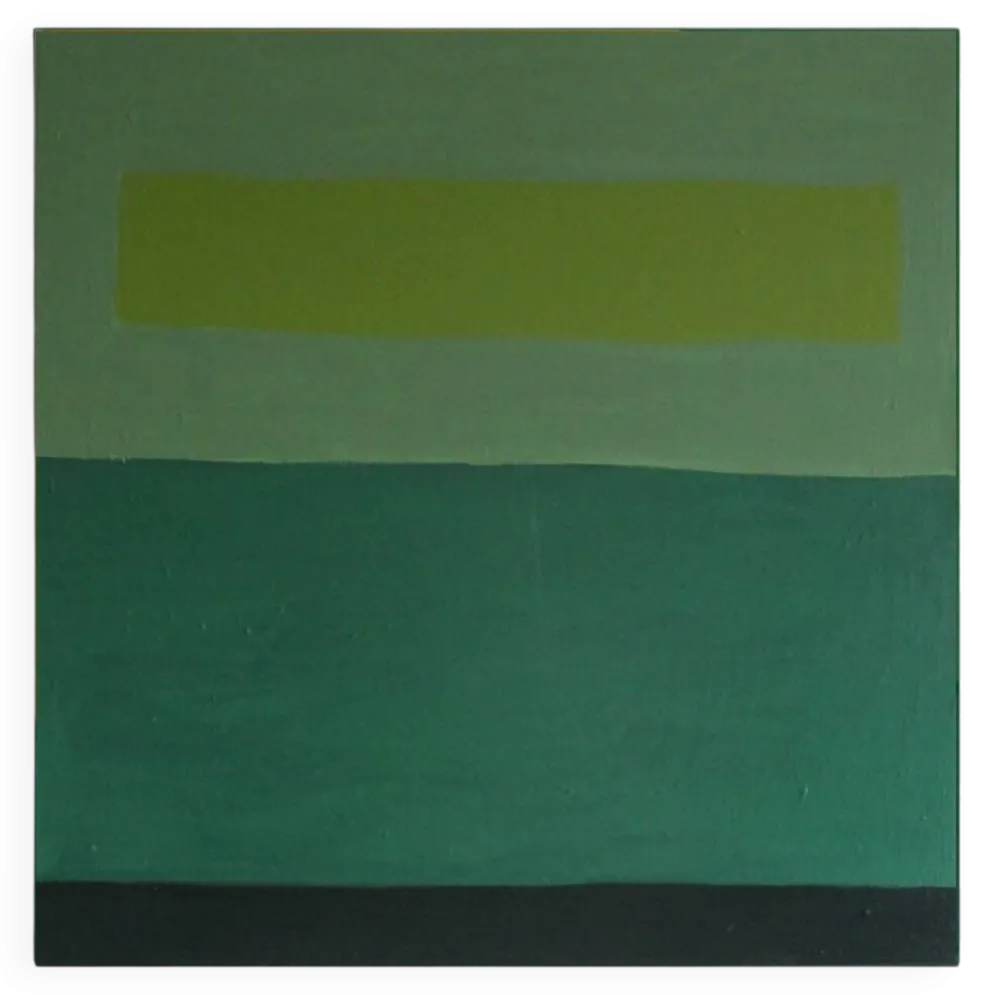 Toile abstraite minimaliste signée Bodasca