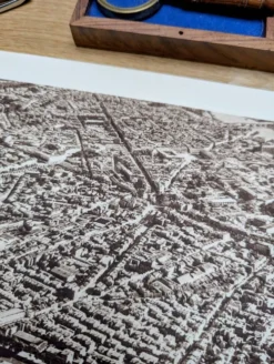 Toulouse, Haute-Garonne, planche photo imprimée en 1942.