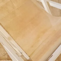 Transat ancien bois blanc Triconfort