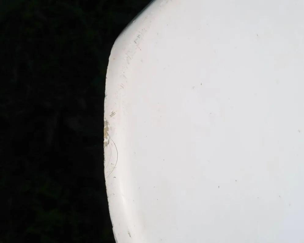 Transat chaise longue de Charles Zublena en fibre de verre, années 60