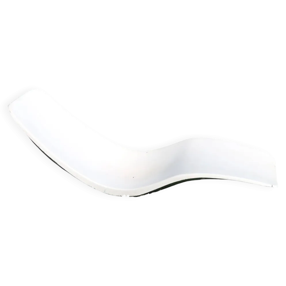 Transat chaise longue de Charles Zublena en fibre de verre, années 60