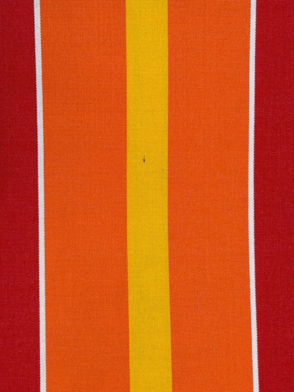 Transat chilienne ancienne toile rayée rouge orange patine d'origine