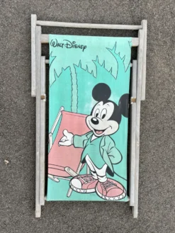 Transat enfant chilienne 1980 Mickey Walt disney