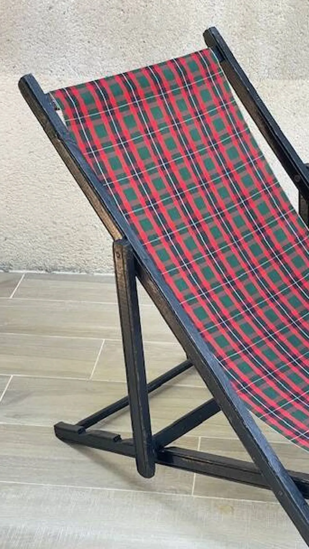 TRANSAT pliant TOILE Vintage