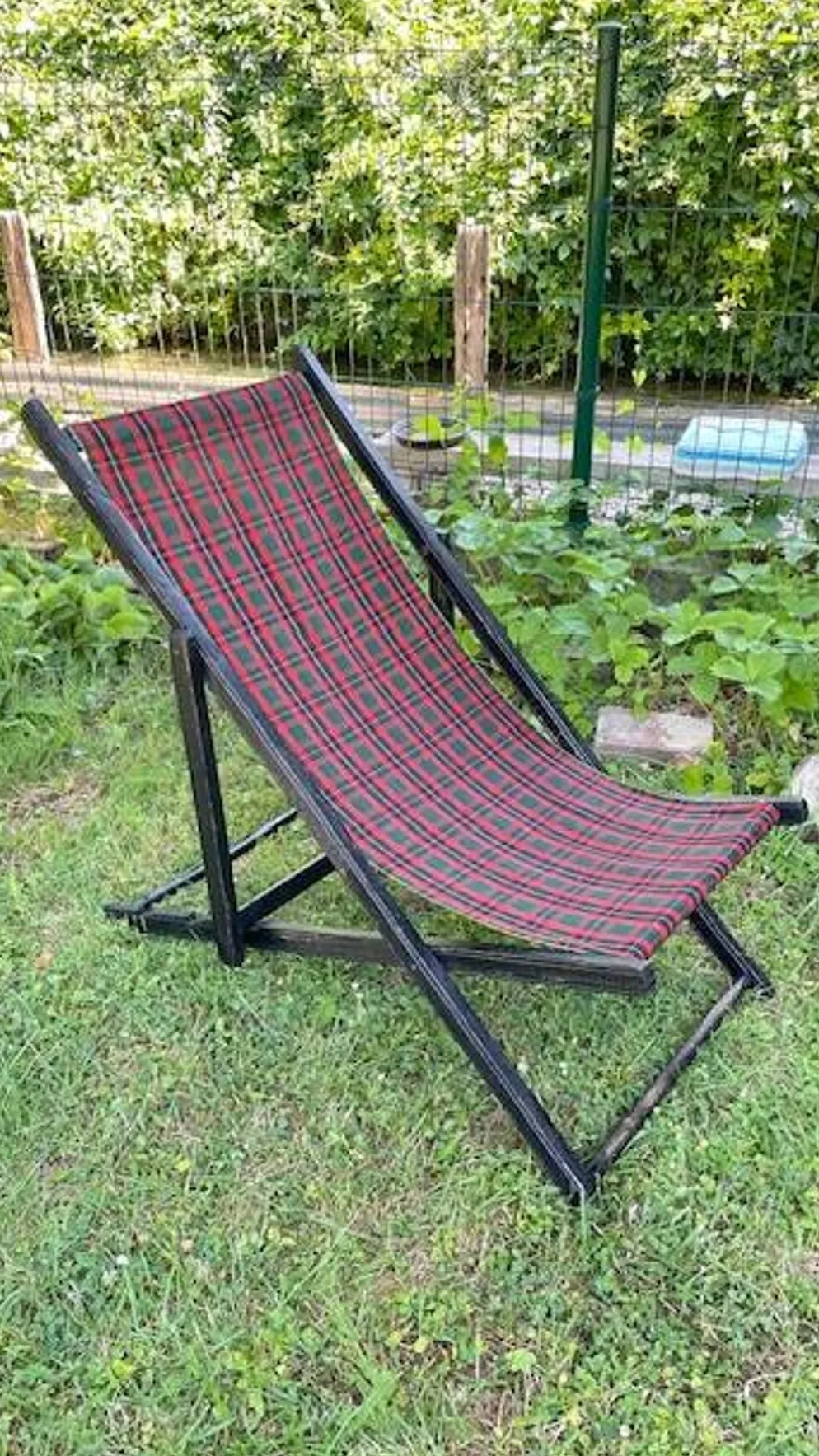 TRANSAT pliant TOILE Vintage