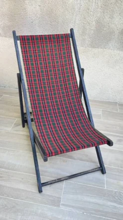 TRANSAT pliant TOILE Vintage