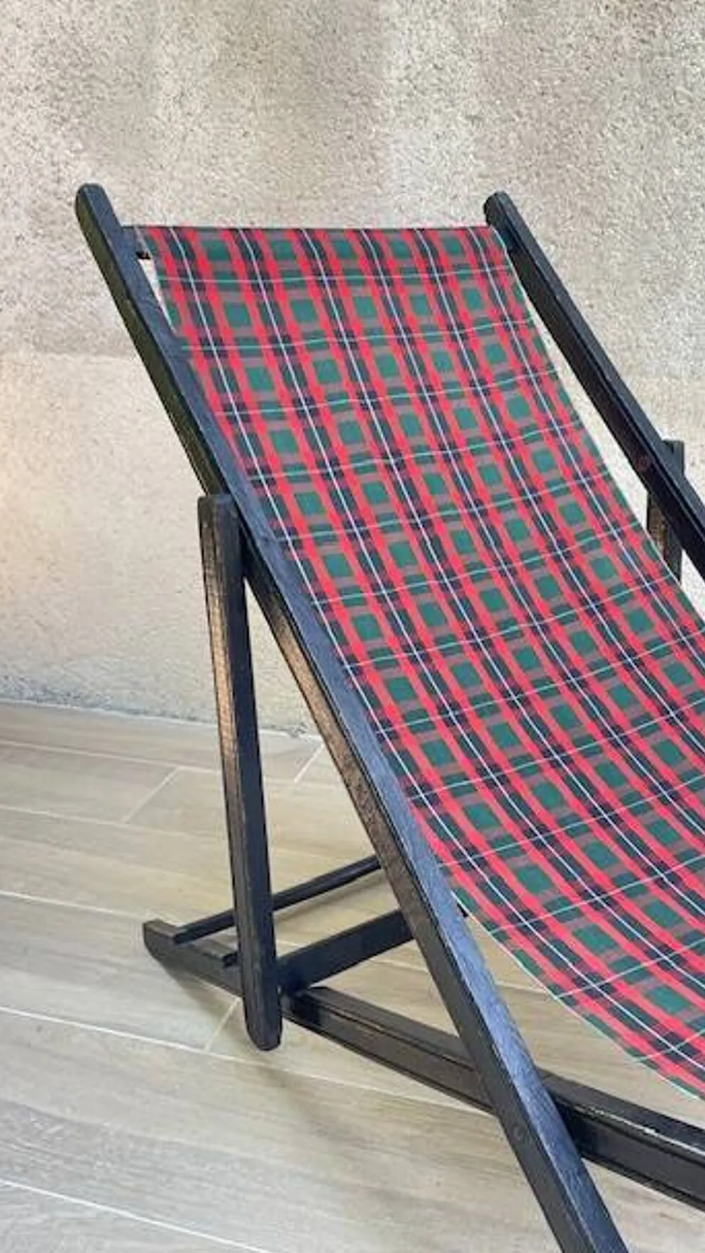 TRANSAT pliant TOILE Vintage