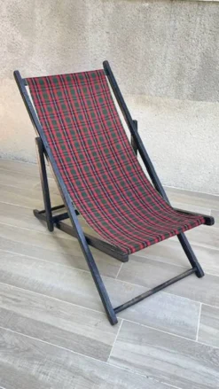 TRANSAT pliant TOILE Vintage