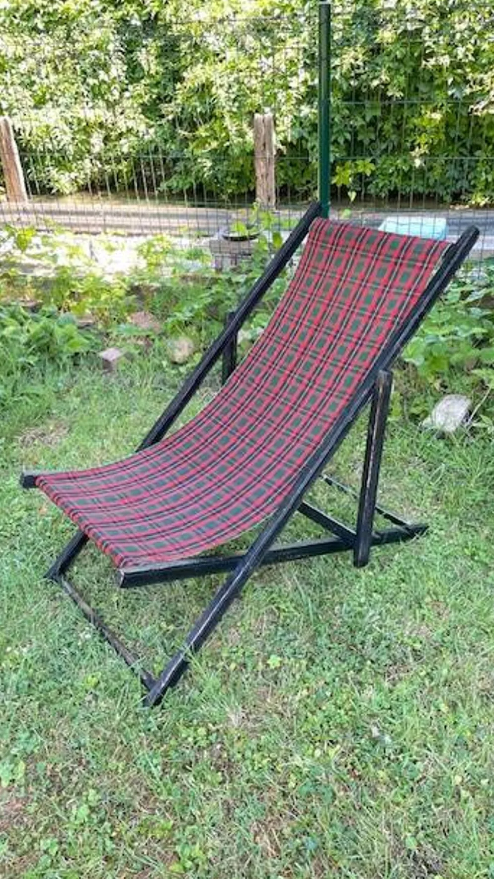 TRANSAT pliant TOILE Vintage