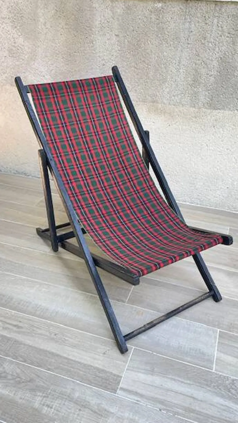 TRANSAT pliant TOILE Vintage