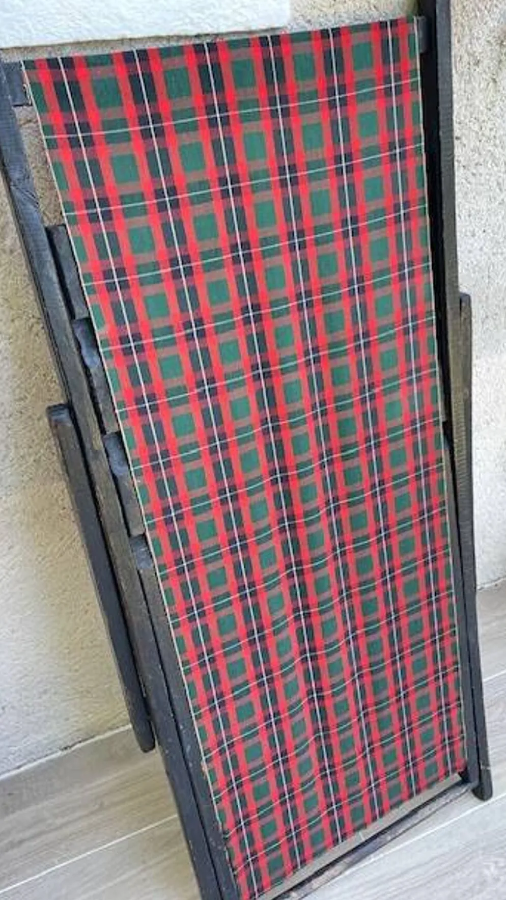 TRANSAT pliant TOILE Vintage