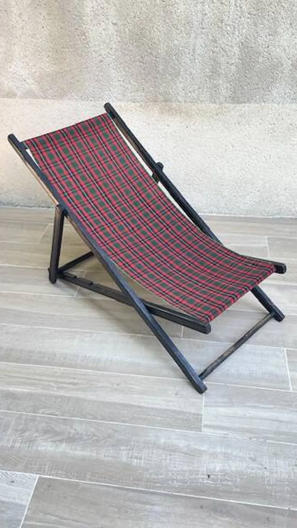 TRANSAT pliant TOILE Vintage