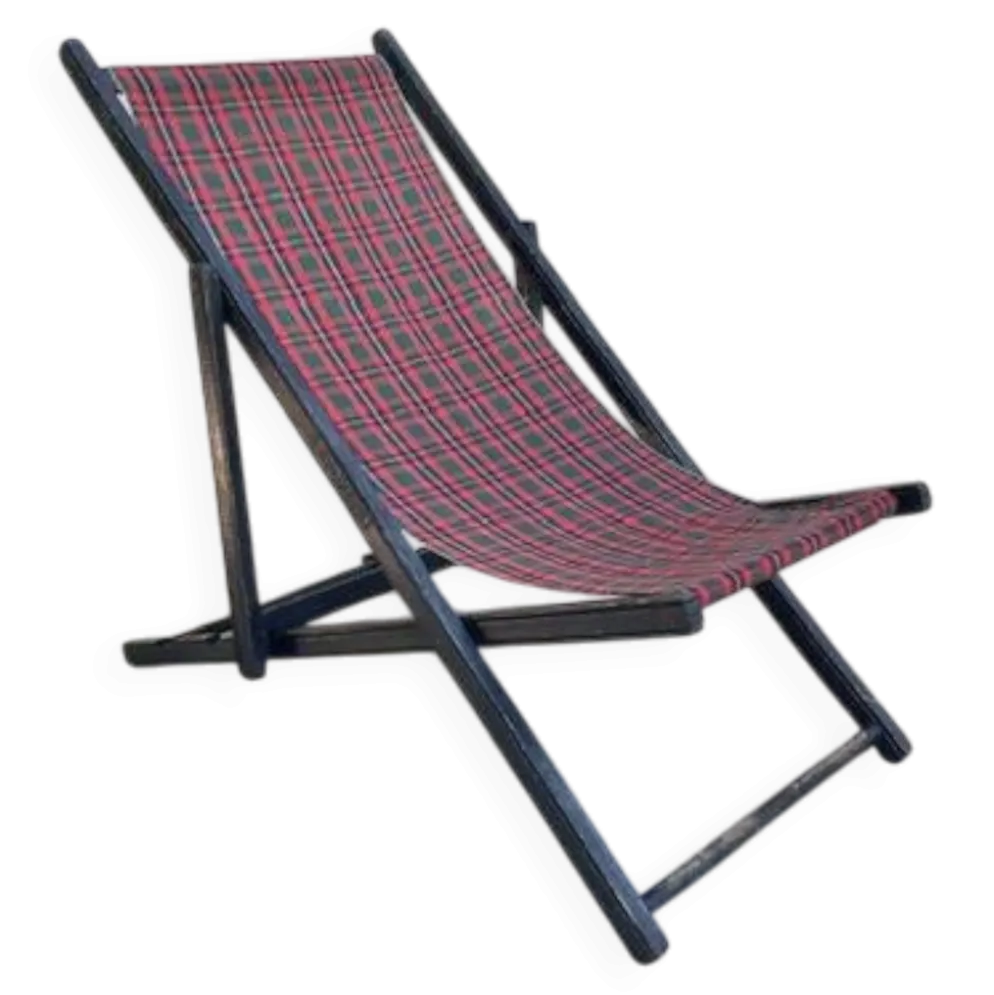 TRANSAT pliant TOILE Vintage