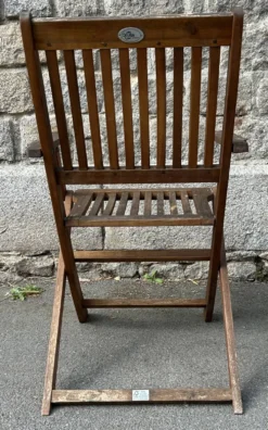 Trio de Fauteuils Pliants en Bois d'Acacia – Mobilier de Jardin Signé Deuba