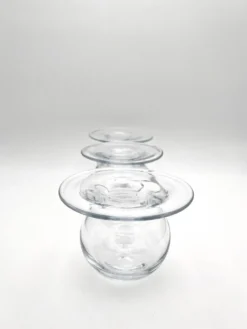 Trio Vases "Saturnus" Nanny Still Riihimäen Lasi Design Scandinave Fin