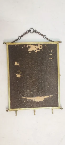 Triptyque miroir pliant France années 1920 68x30cm