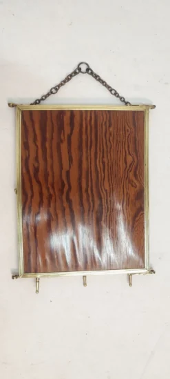 Triptyque miroir pliant France années 1920 68x30cm