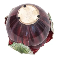 Très grand Cache-pot majolique Art Nouveau