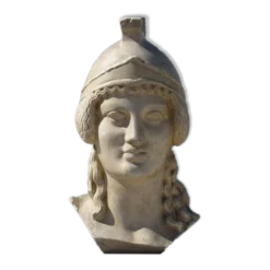 Tête de l'Athéna de Poitiers, vers 1960