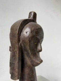 Tête de reliquaire africaine Fang