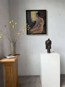 Tête de reliquaire africaine Fang