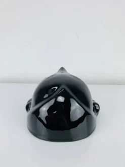 Tête en céramique art déco par Eduard Hermanutz, Villeroy & Boch, masque