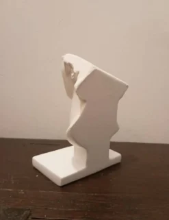 Tête en plâtre
