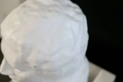 Tête en plâtre, années 70