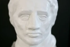 Tête en plâtre, années 70