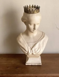 Tête en plâtre dite de Wicar, Italie Renaissante 17e musée du Louvre