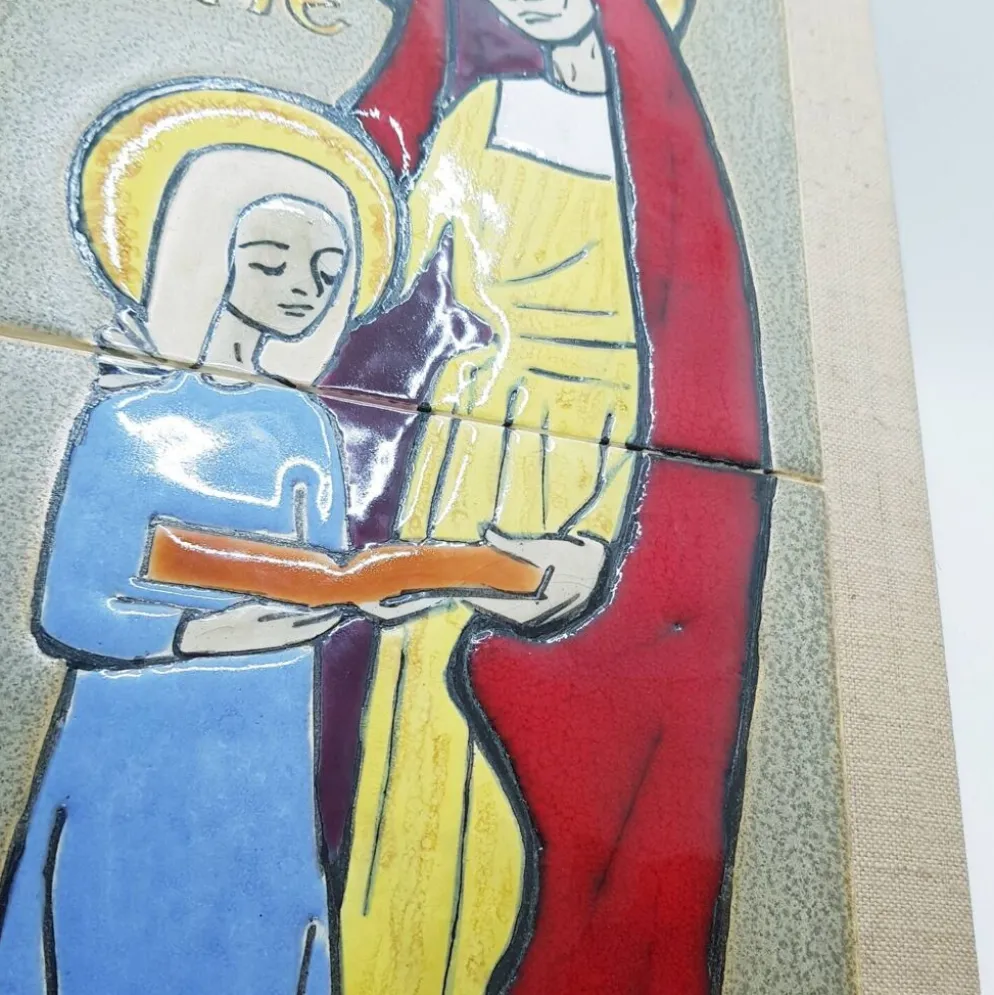 Tuiles montées Sainte Anne - Jeanne Lévêque