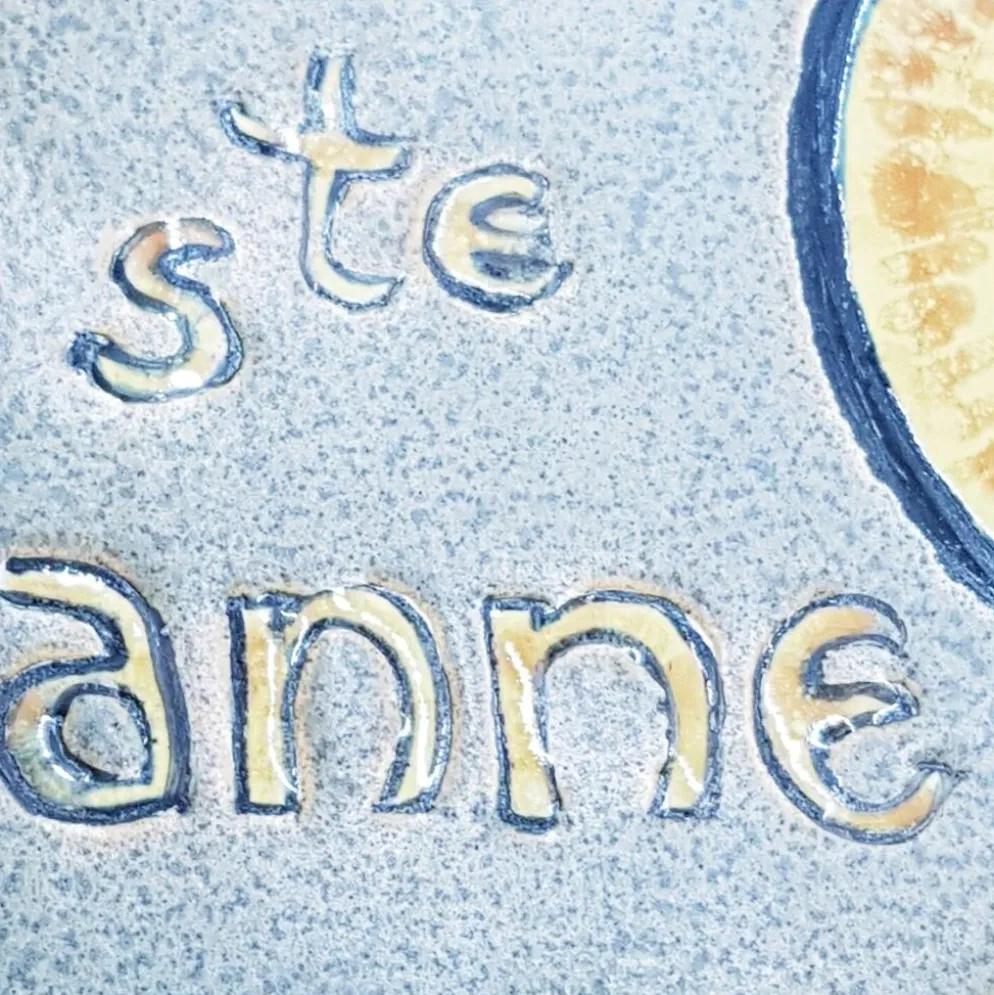 Tuiles montées Sainte Anne - Jeanne Lévêque