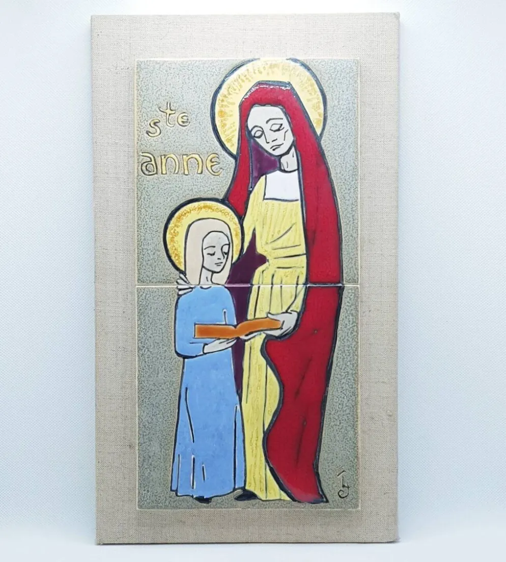 Tuiles montées Sainte Anne - Jeanne Lévêque