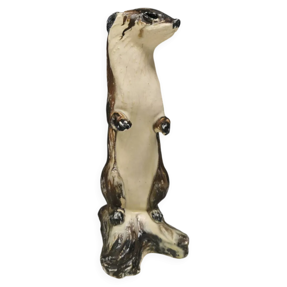 Une figurine en céramique très rare d'Arne Ingdam, Danemark, années 1960.