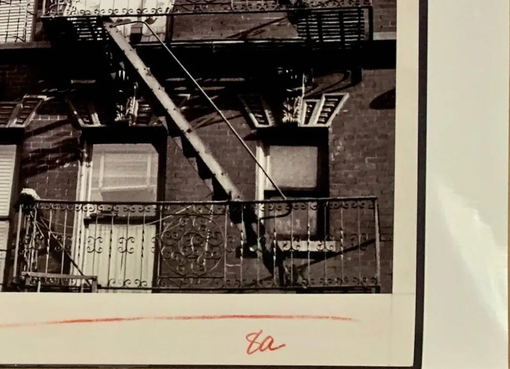 Un regard suspendu Escalier de secours d'appartements New York City – 1953