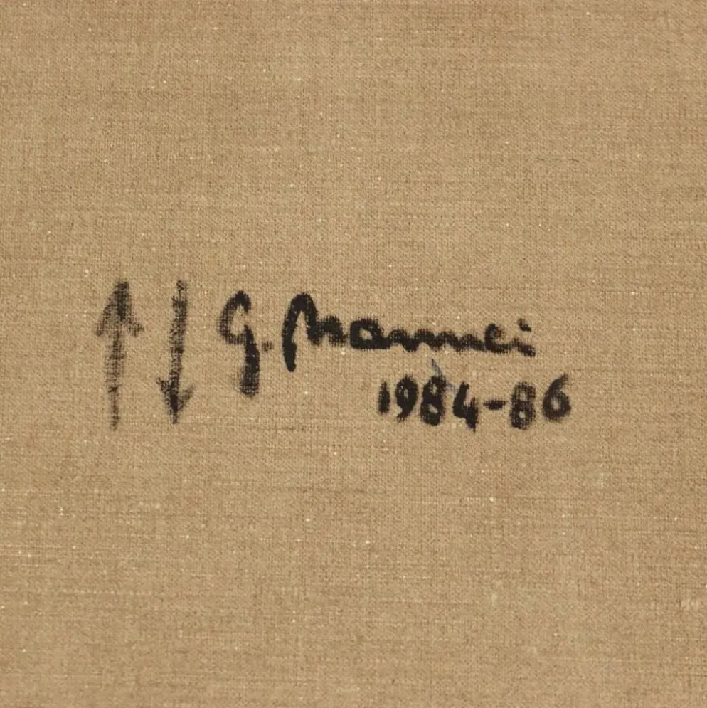 Œuvre d’art contemporaine signée Giorgio Nannei, Sans titre, 1984-1986