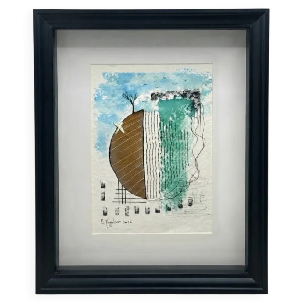 Œuvre originale encadrée