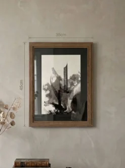 Œuvre originale sur papier signée Eugène Eechaut, réalisée à l’encre et encadrée, 1973