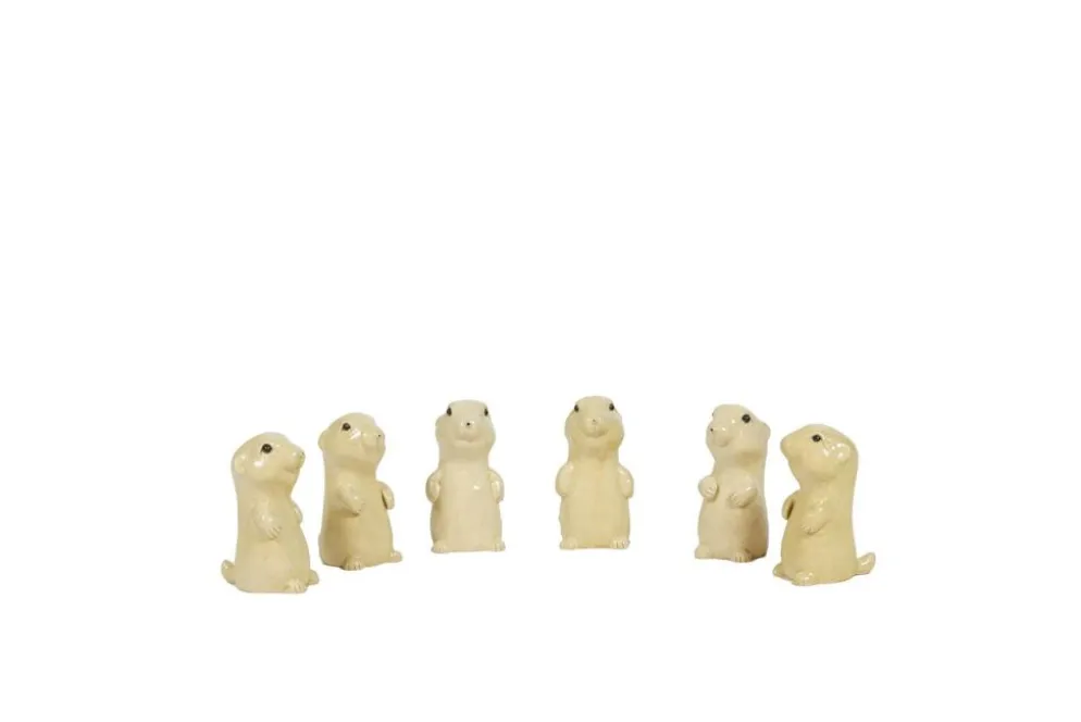 Valérie Courtet. Chien de prairie. Travail contemporain.