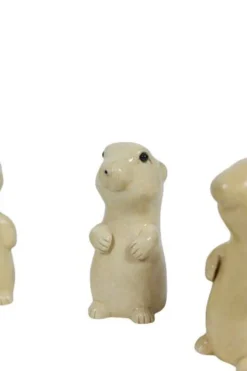 Valérie Courtet. Chien de prairie. Travail contemporain.