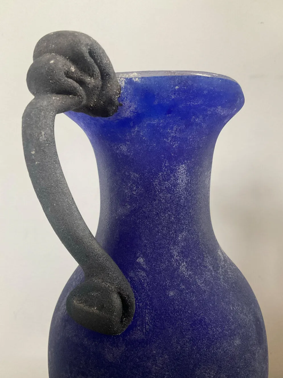 Vase amphore scavo en verre de Murano