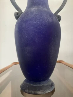 Vase amphore scavo en verre de Murano