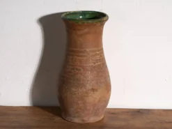 Vase ancien en céramique vernissée – Europe centrale, vers 1920